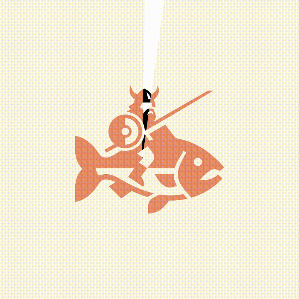 Animasyonlu Viking logosu